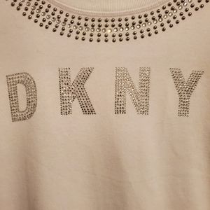 DKNY scoop neck sweater.